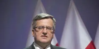 Bronisław Komorowski, były prezydent Polski, podczas wypowiedzi