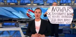Symboliczne zdjęcie związane ze sprawą rosyjskiej dziennikarki telewizyjnej