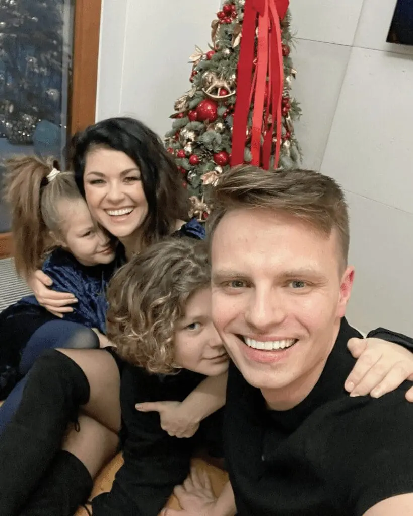 Zrzut ekranu wpisu o synu Katarzyny Cichopek