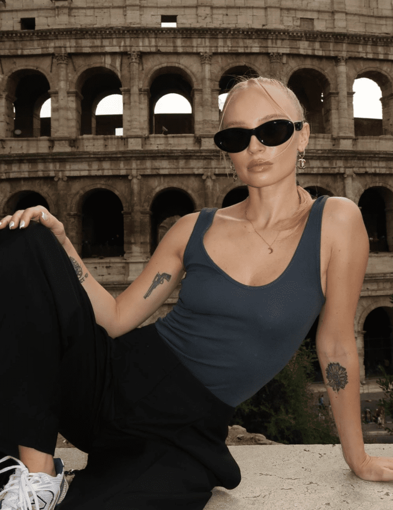 Sylwia Gaczorek przy pracy w salonie fryzjerskim Gaczorek Team