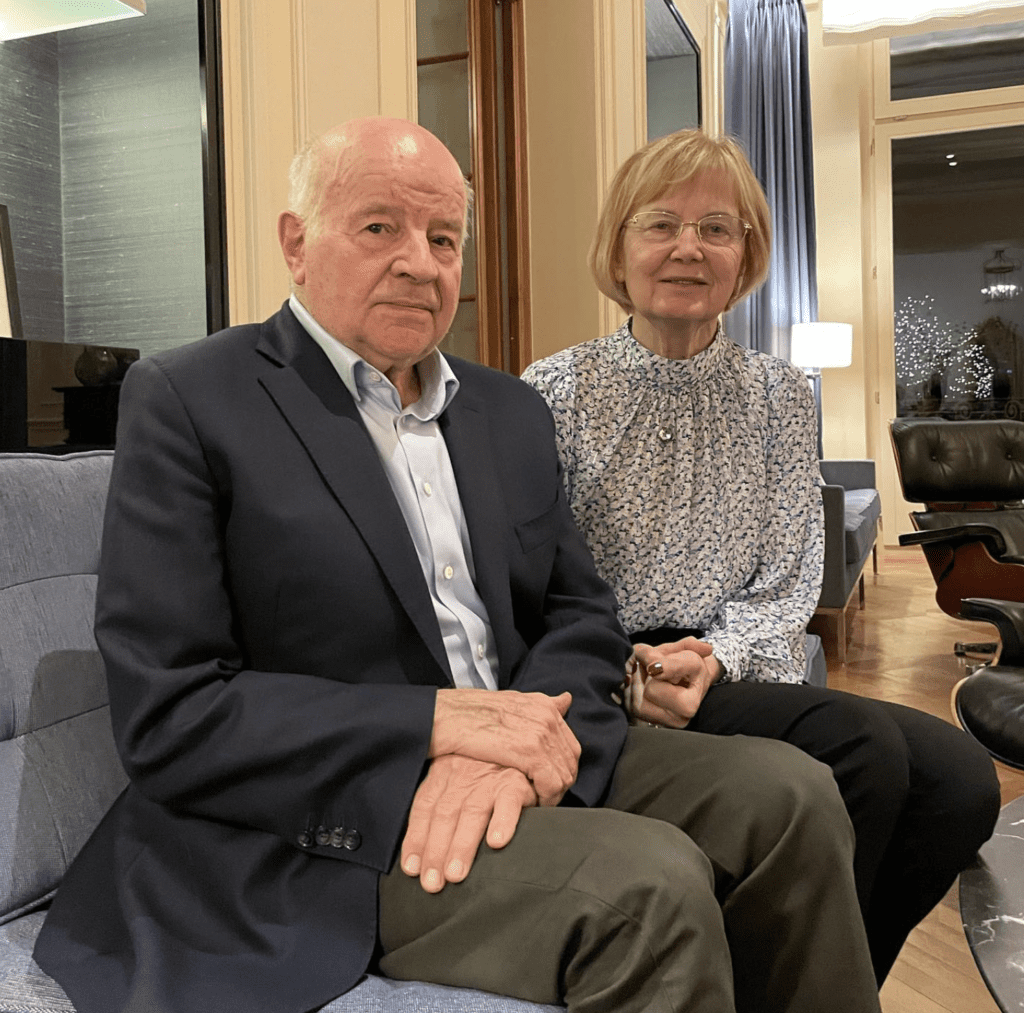 Jadwiga Kożuchowska z mężem Leszkiem – rodzice Małgorzaty Kożuchowskiej