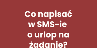 Co napisać w SMS-ie o urlop na żądanie? Wzory i zasady