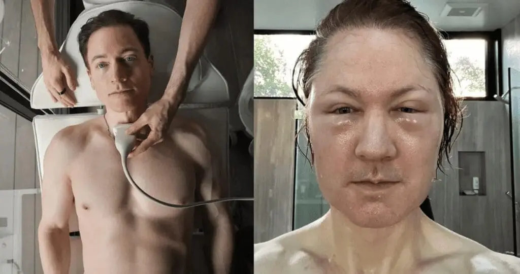Bryan Johnson z rodziną
