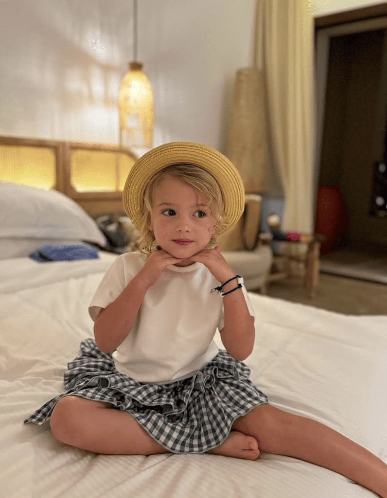 Klaudia Halejcio dziecko