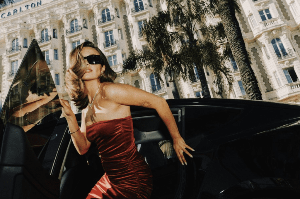 Julia Wieniawa na festiwalu filmowym w Cannes