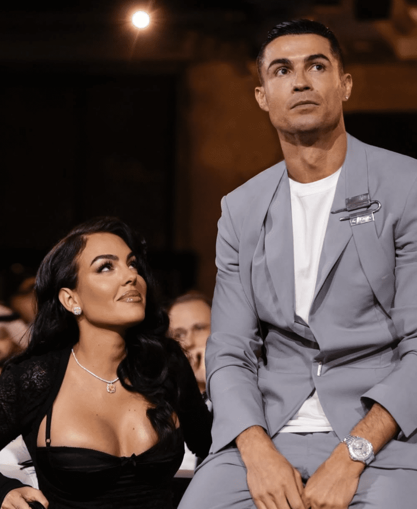 Georgina Rodríguez z partnerem Cristiano Ronaldo