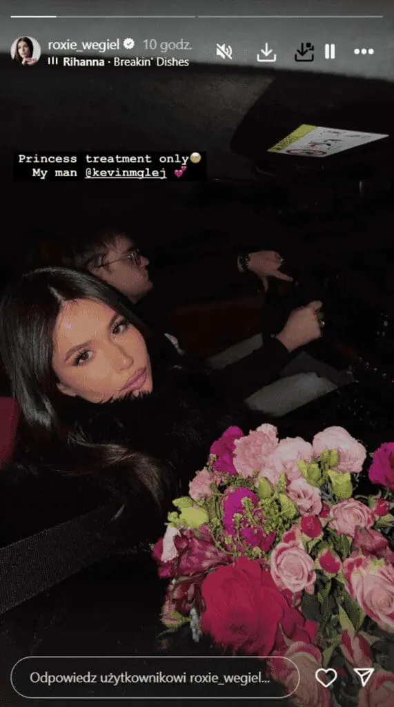 Roksana Węgiel czuje się przy boku Kevina jak księżniczka. Pochwaliła się prezentem od ukochanego