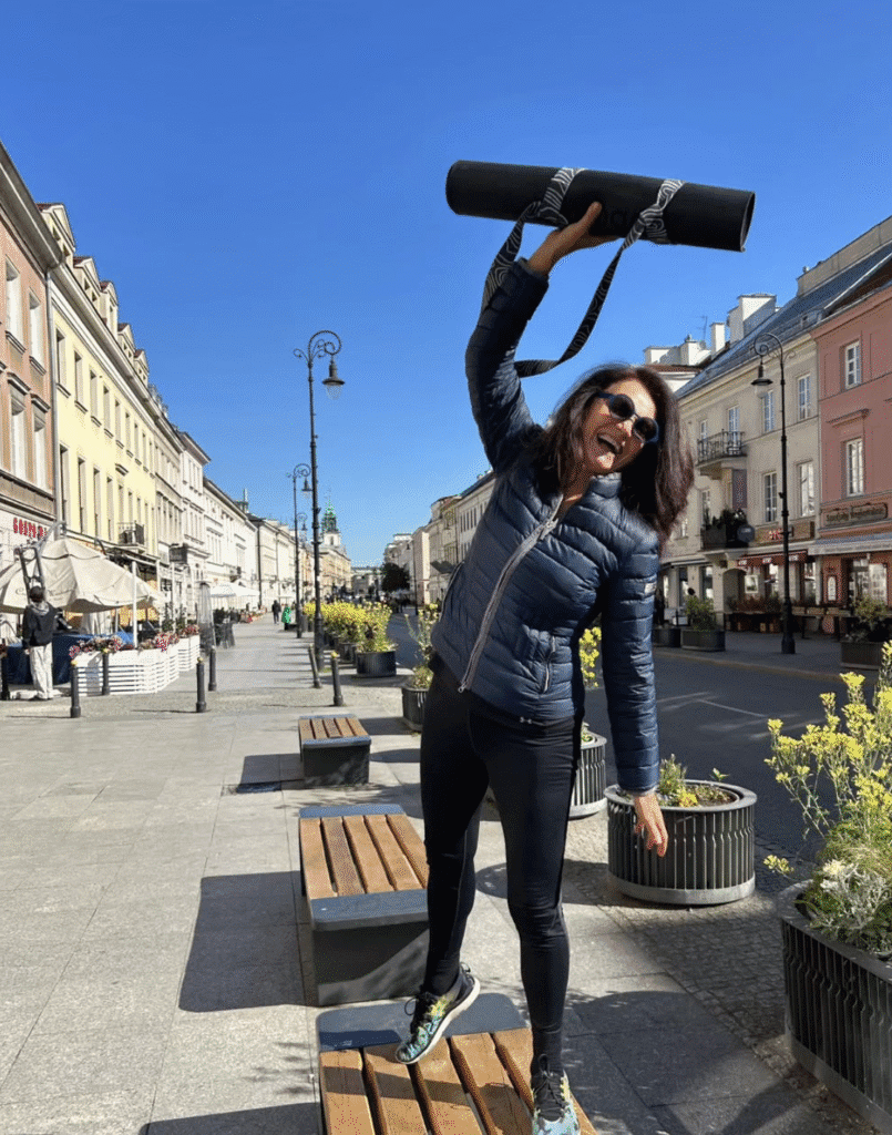 Małgorzata Pieczyńska, życie prywatne i pasja do jogi