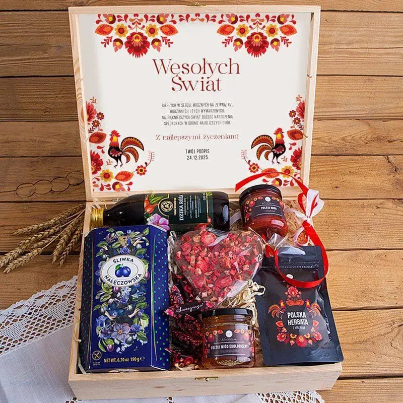 Kosze prezentowe na Boże Narodzenie