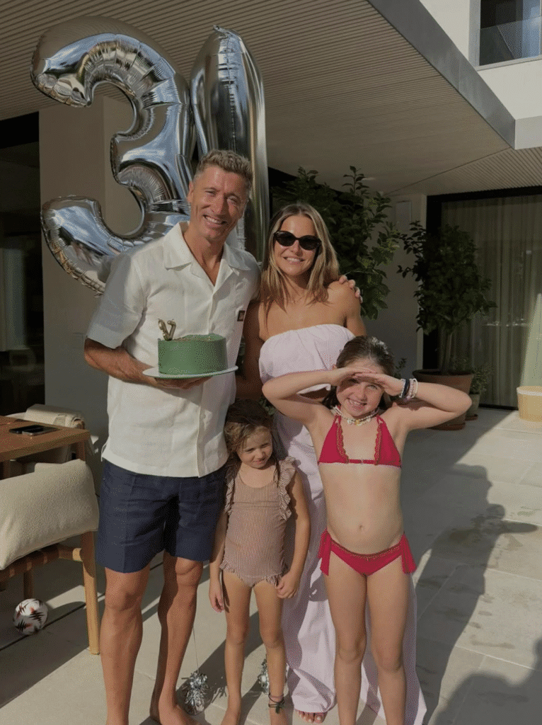 Robert Lewandowski rodzina 