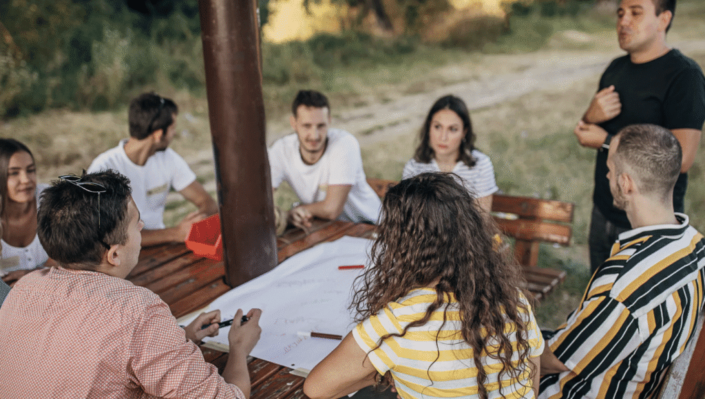 dzień team buildingu
