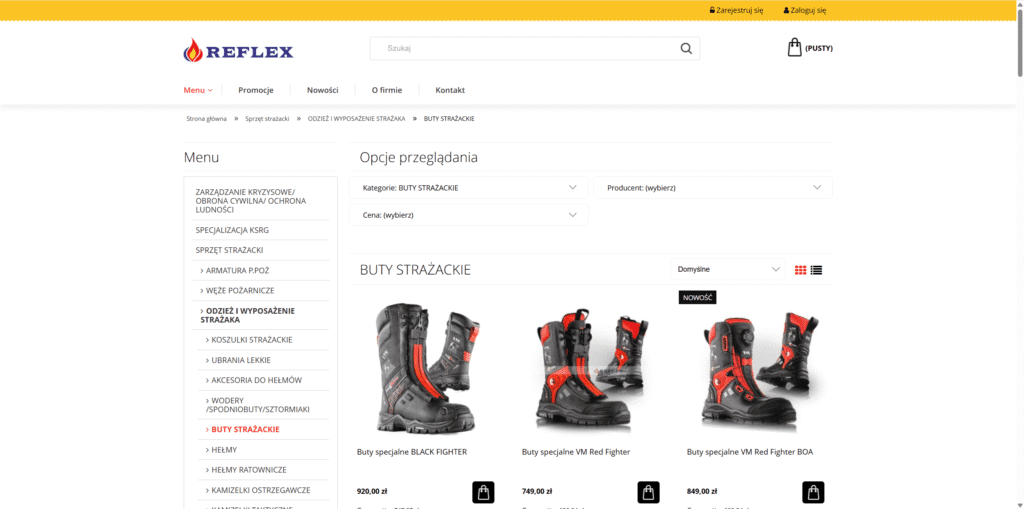 Buty strażackie - jakie cechy decydują o bezpieczeństwie w akcji? Buty strażackie Buty strażackie zapewniające bezpieczeństwo podczas akcji