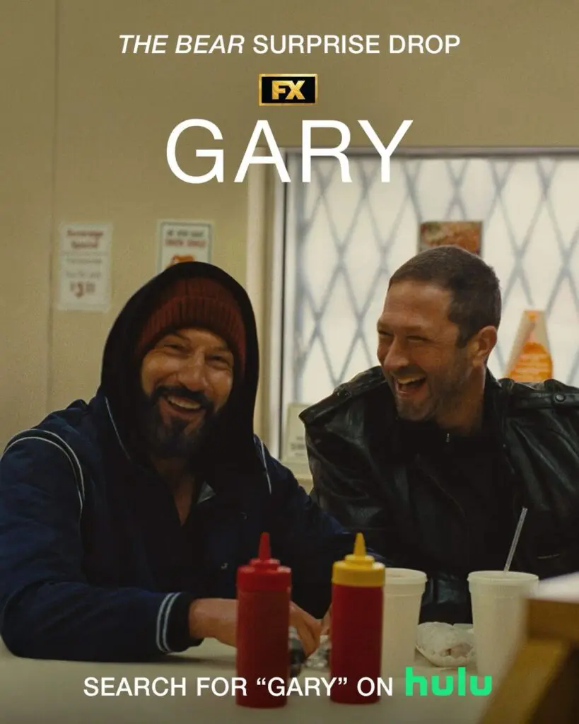 Ebon Moss-Bachrach jako Richie w odcinku specjalnym „Gary” serialu The Bear, maj 2026