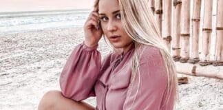 Zrzut ekranu z profilu influencerki Angeliki Zając (Andziaks)