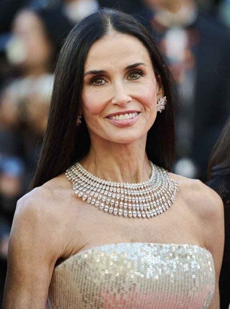 Demi Moore na ceremonii otwarcia festiwalu filmowego w Cannes w maju 2026 roku