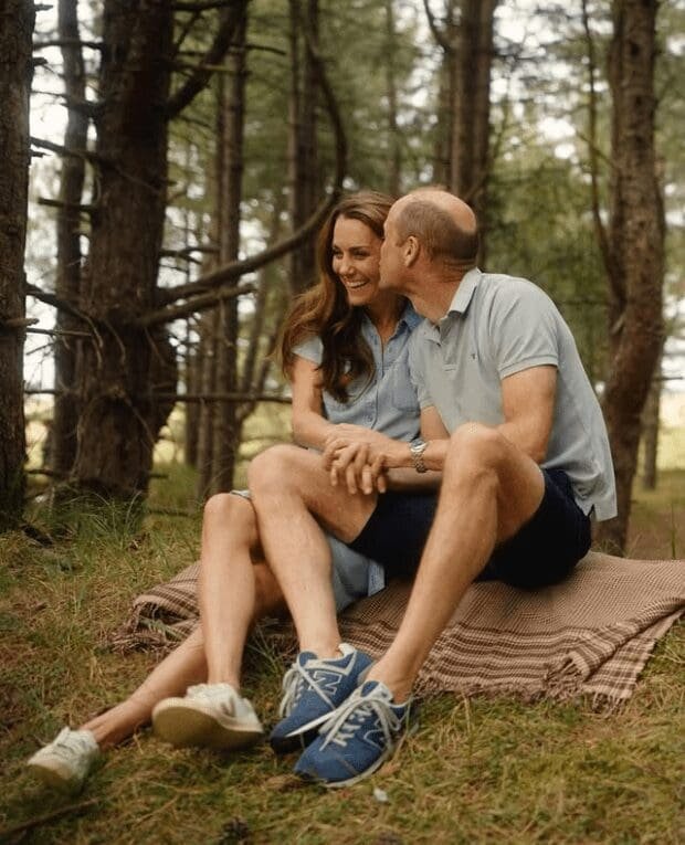 Wpis księcia Williama i księżnej Kate w mediach społecznościowych