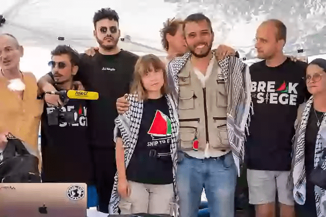 Greta Thunberg twierdzi, że została „uprowadzona” przez siły izraelskie w emocjonalnym wideo z prośbą o pomoc