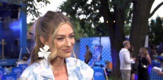 Marcelina Zawadzka, prezenterka telewizyjna, z synem
