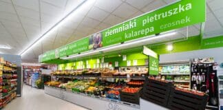 Sklep sieci Stokrotka przygotowany na przedświąteczne zakupy