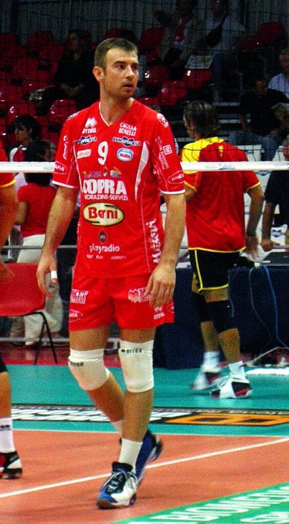 Nikola Grbić jako rozgrywający włoskiego klubu Copra Berni Piacenza w sezonie 2006/2007