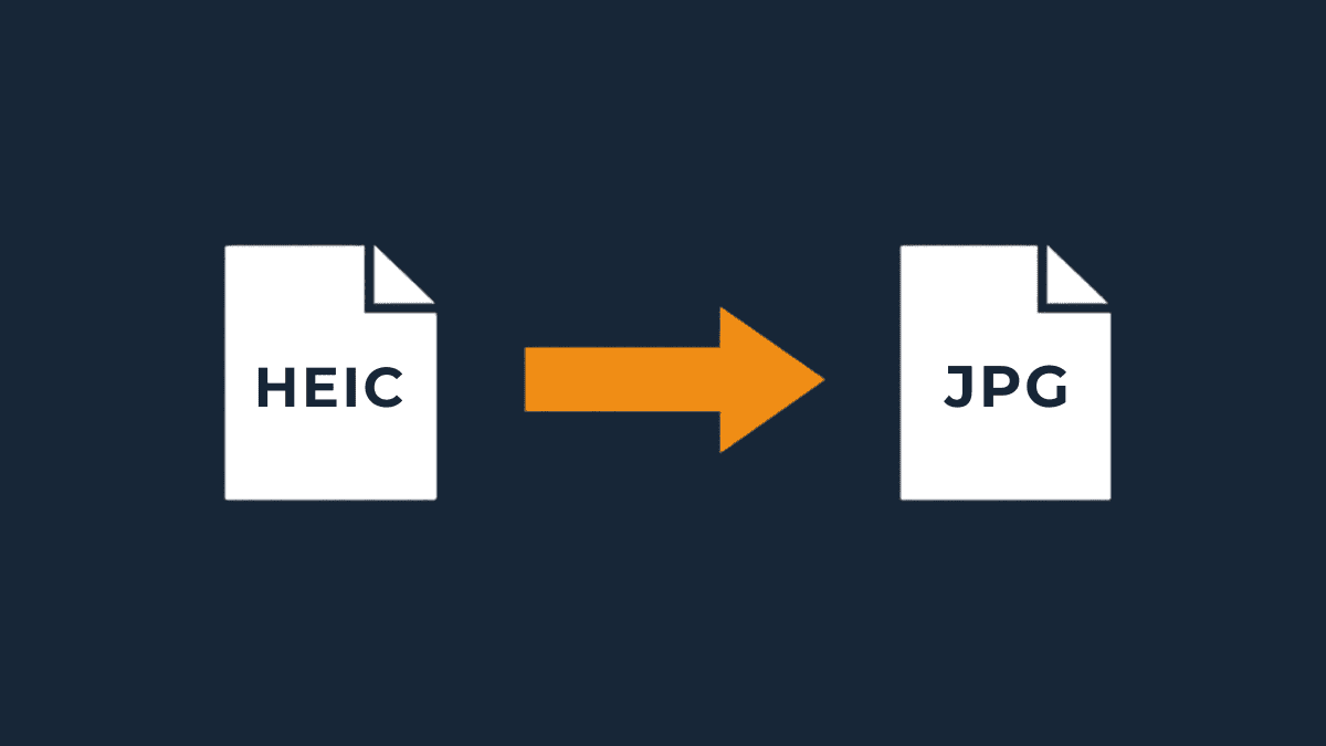 Co to jest format HEIC? Historia, iPhone, Android i konwersja HEIC na JPG format heic Grafika przedstawiająca konwersję pliku HEIC na format JPG – ikony plików ze strzałką