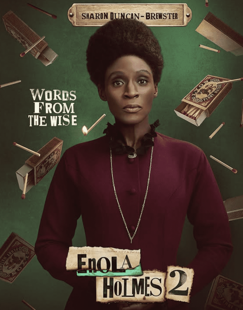 Sharon Duncan-Brewster – wiek, kariera i rola w „Enoli Holmes 3” Sharon Duncan-Brewster Sharon Duncan-Brewster