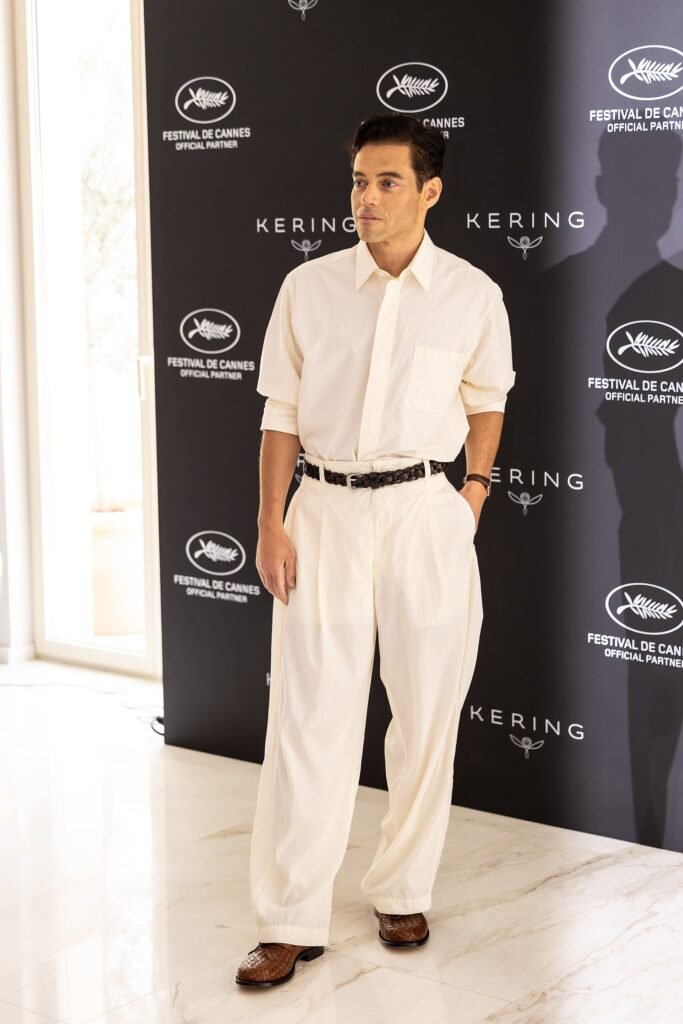 Rami Malek podczas sesji fotograficznej Kering Women in Motion na Festiwalu w Cannes 2026